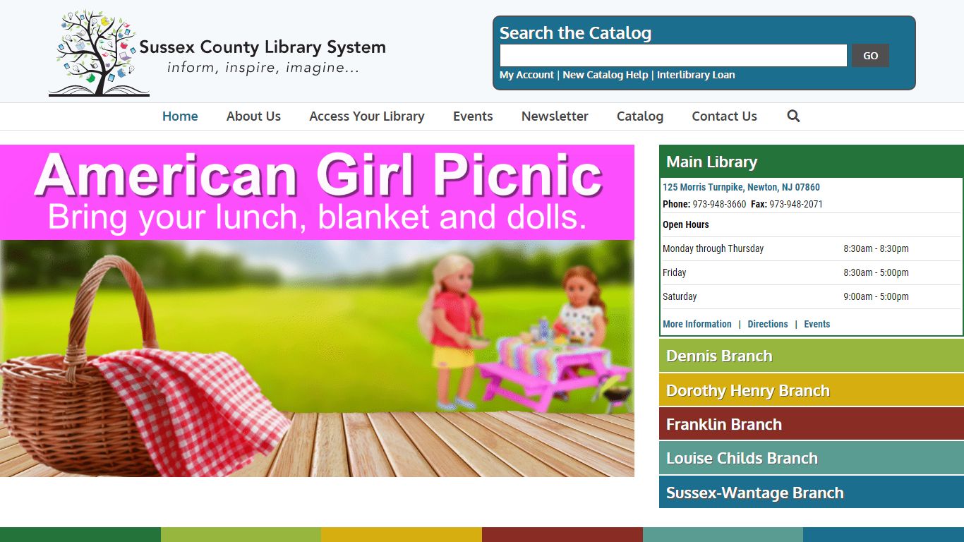 Sussex County Library – inform, inspire, imagine…